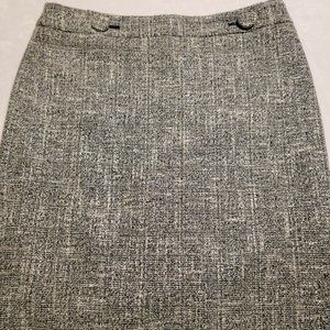 Ann Taylor Grey Tween Pencil Skirt